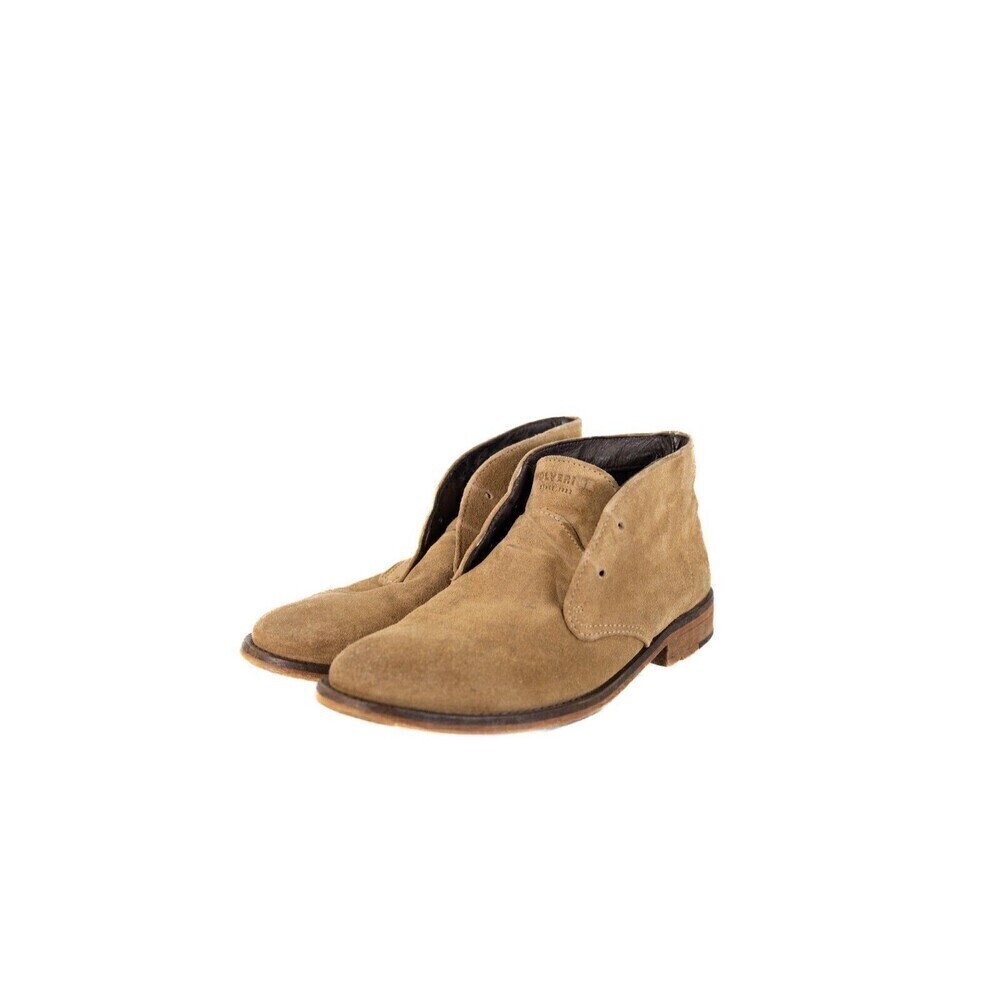 Wolverine 1883 Orville Tan Brown Suede Chukka Desert Boots - Shoes Size 6.5 M